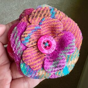 NESS Scottish Colorful Floral Brooch